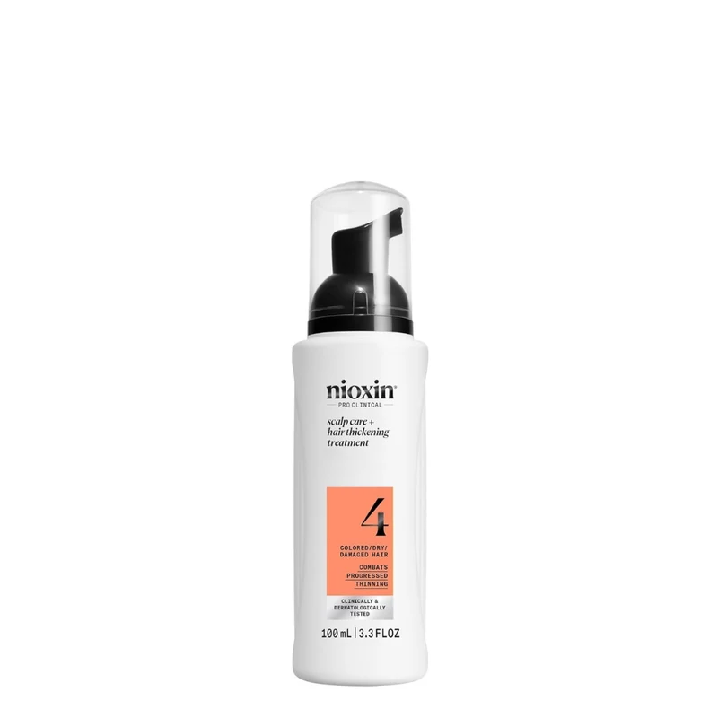 Traitement du cuir chevelu "Scalp & Hair Treatment" Système 4 - Pour cheveux traités chimiquement, fin et visiblement clairsemés