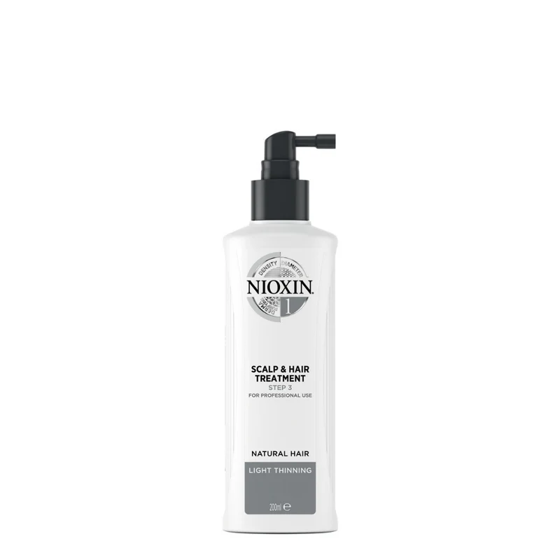Traitement épaississant sans rinçage cheveux + cuir chevelu Système 1 - Pour cheveux naturels avec chute modérée