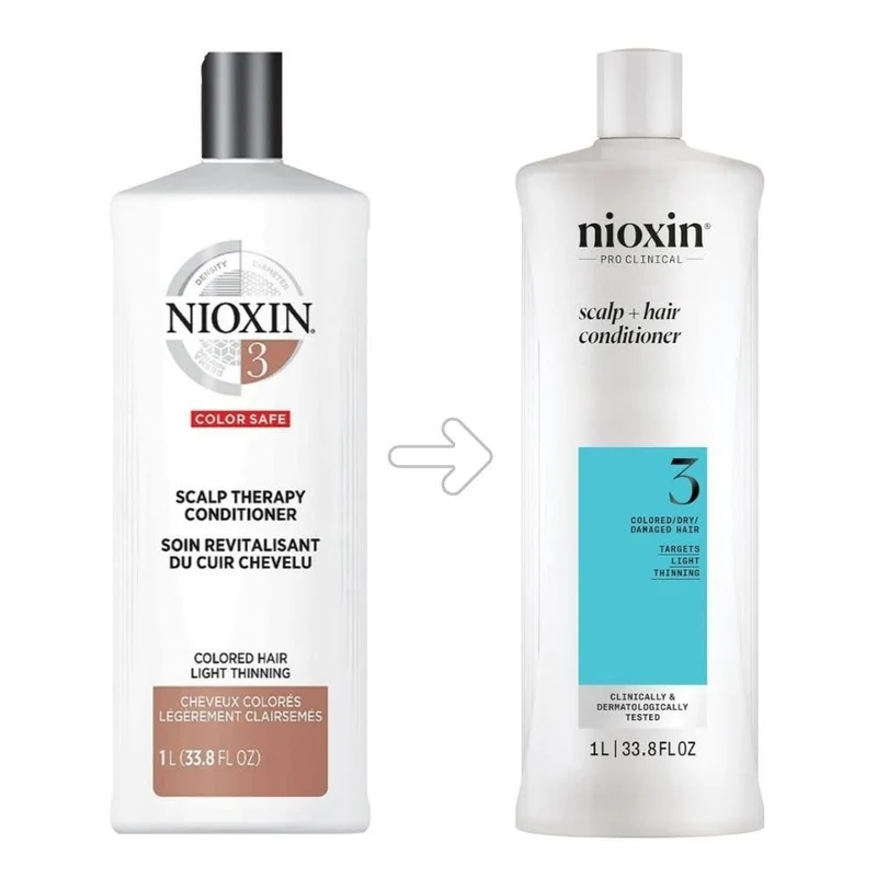 Revitalisant cheveux + cuir chevelu Système 3 - Pour cheveux colorés avec chute modérée