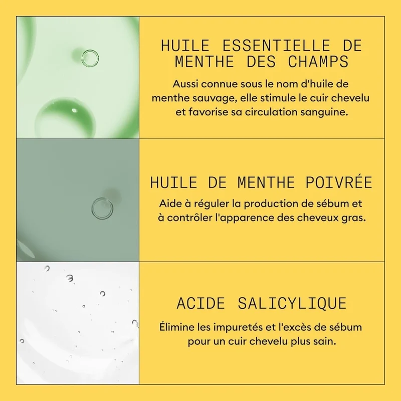 Shampoing cheveux + cuir chevelu Système 1 - Pour cheveux naturels avec chute modérée