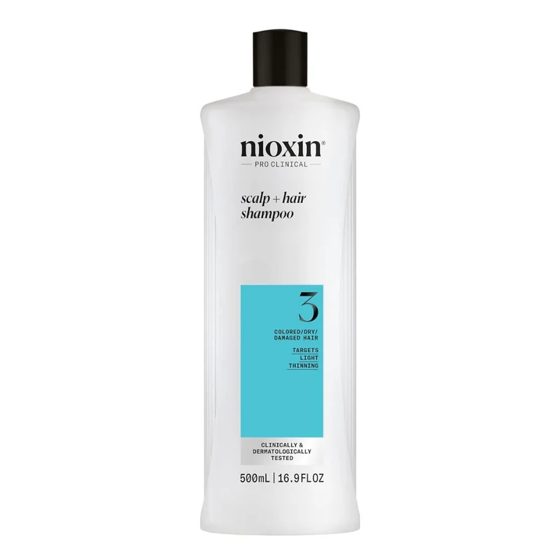 Shampoing cheveux + cuir chevelu Système 3 - Pour cheveux colorés avec chute modérée