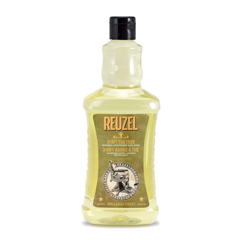 Shampoing et revitalisant "3-in-1 Tea Tree" - Pour le cuir chevelu, la peau et les cheveux