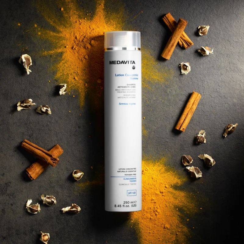 Shampoing énergisant pour homme Lotion Concentrée - Réduis et préviens la chute de cheveux