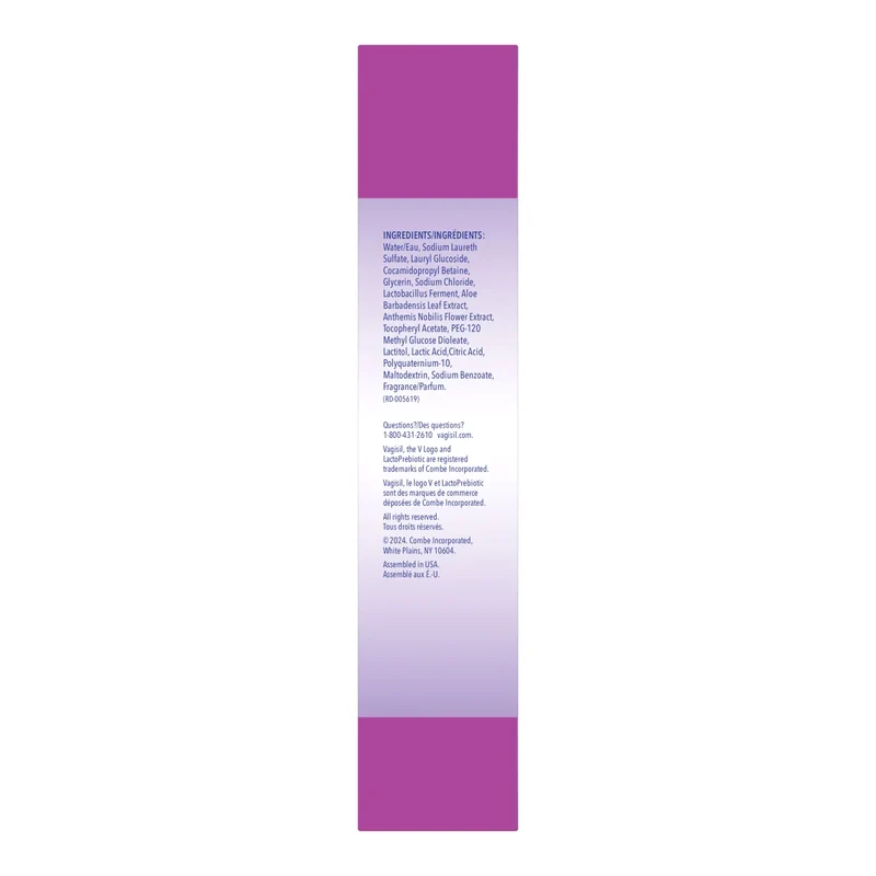 VAGISIL - Paquet de 3 Nettoyants Intimes Hypoallergéniques Équilibre pH