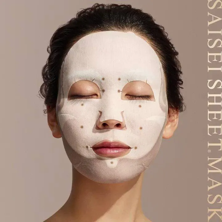Flow Fushi Saisei Lip Zone Hydrating Sheet Mask Pack of 2