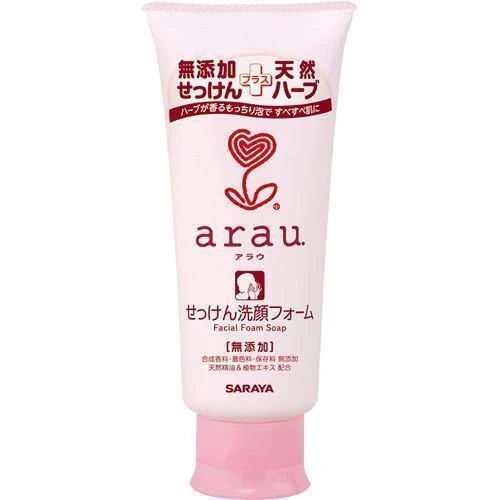 Arau Saraya 120G Natural Facial Foam Cleanser for All Skin Types