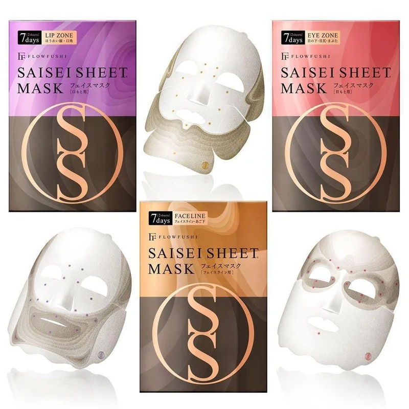 Flow Fushi Saisei Hydrating Facial Sheet Mask Pack of 2