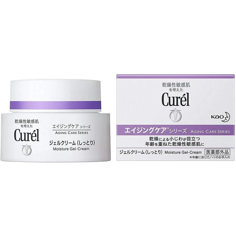 Curel Kao 40g Face Gel Cream for Aging Care and Moisturizing