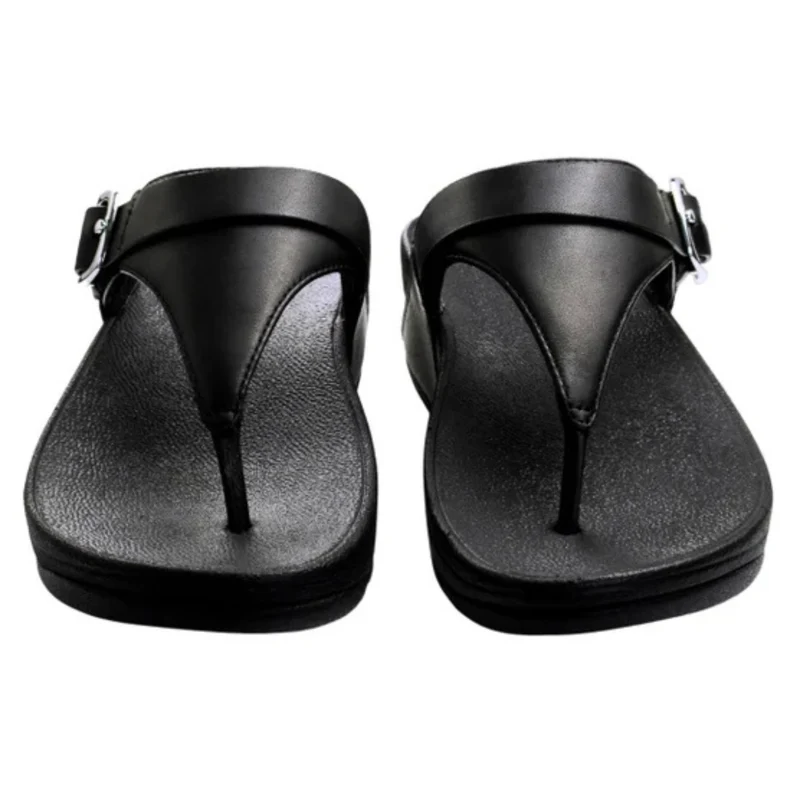 FITFLOP - Sandales Ajustables en Cuir Lulu pour Femme