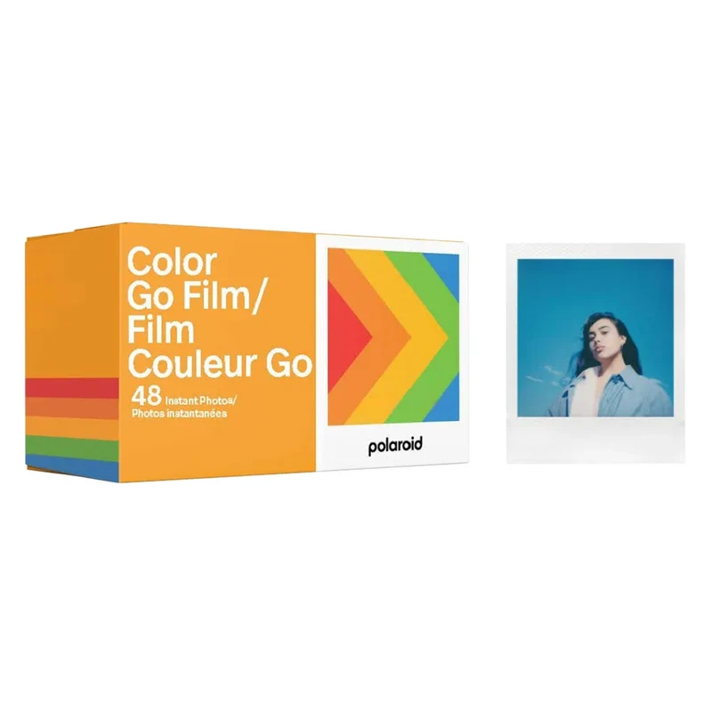 POLAROID - Paquet de 48 Film Couleur pour Appareil Go