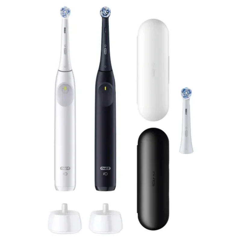 ORAL-B - Ensemble de 2 Brosses à Dents Rechargeable iO Complete Clean