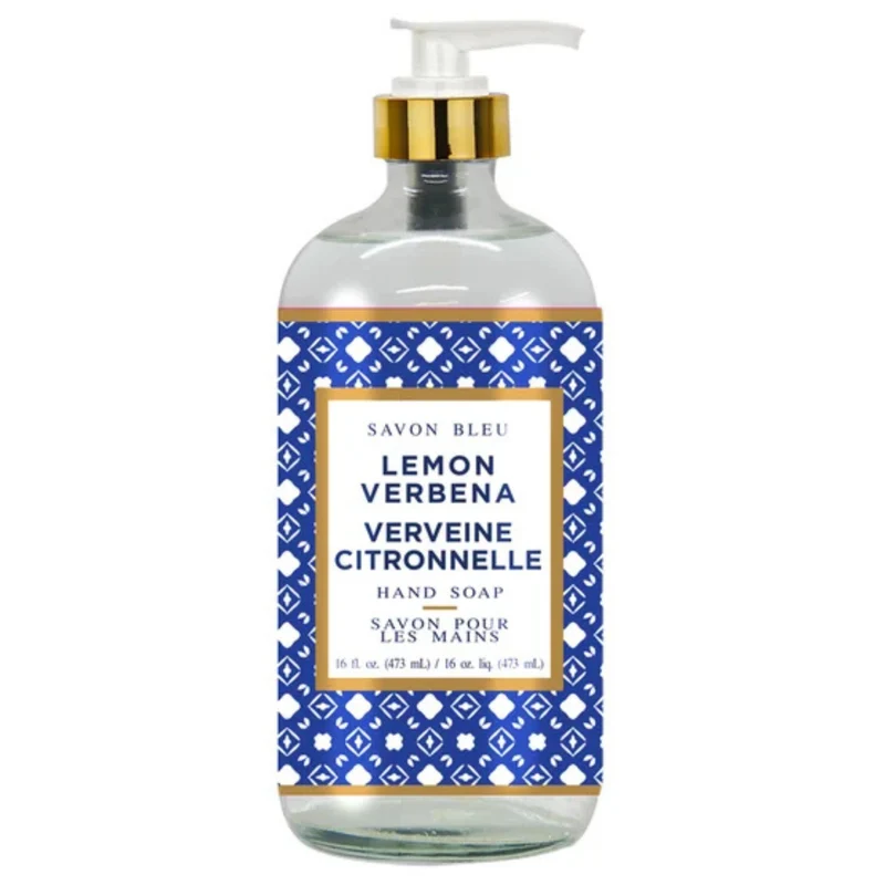 SAVON BLEU - Ensemble de 4 Bouteilles de Savons pour les Mains