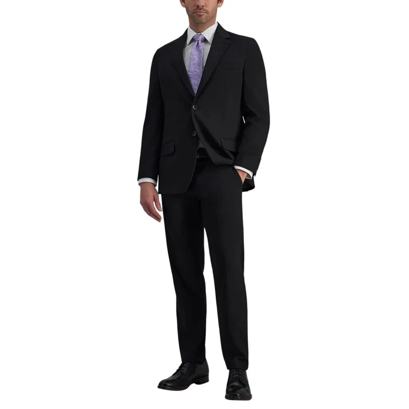 HAGGAR - Pantalon de Complet pour Homme