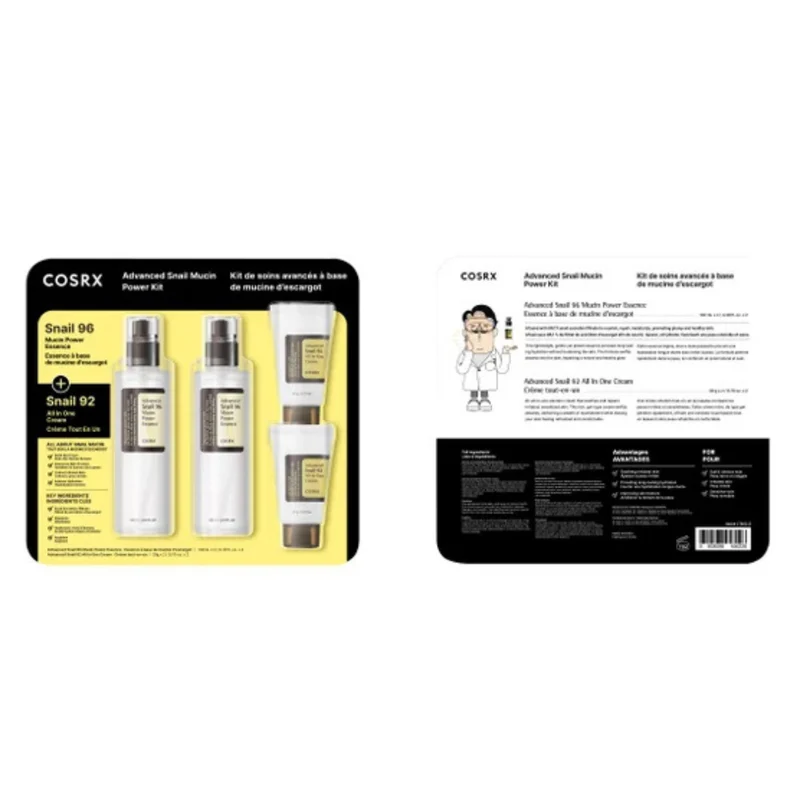 COSRX - Kit de Soins Avancés à Base de Mucine d'Escargot