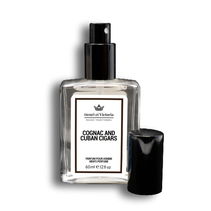 Henri et Victoria - Perfume for men - Cognac and Cuban Cigars - 60 ml