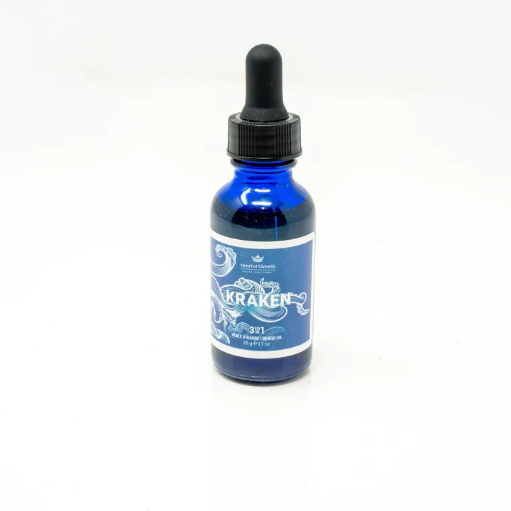 Henri et Victoria - Beard oil Preshave - Kraken 28g