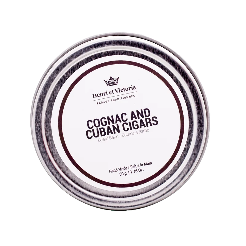 Henri et Victoria - Beard balm - Cognac and cuban cigars, 50g