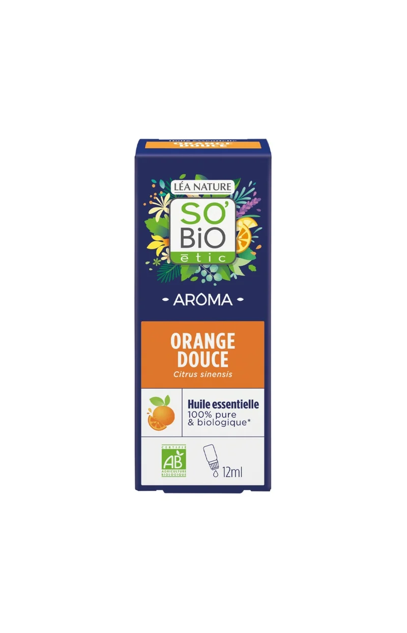 Huile essentielle d'orange douce bio - 12 ml