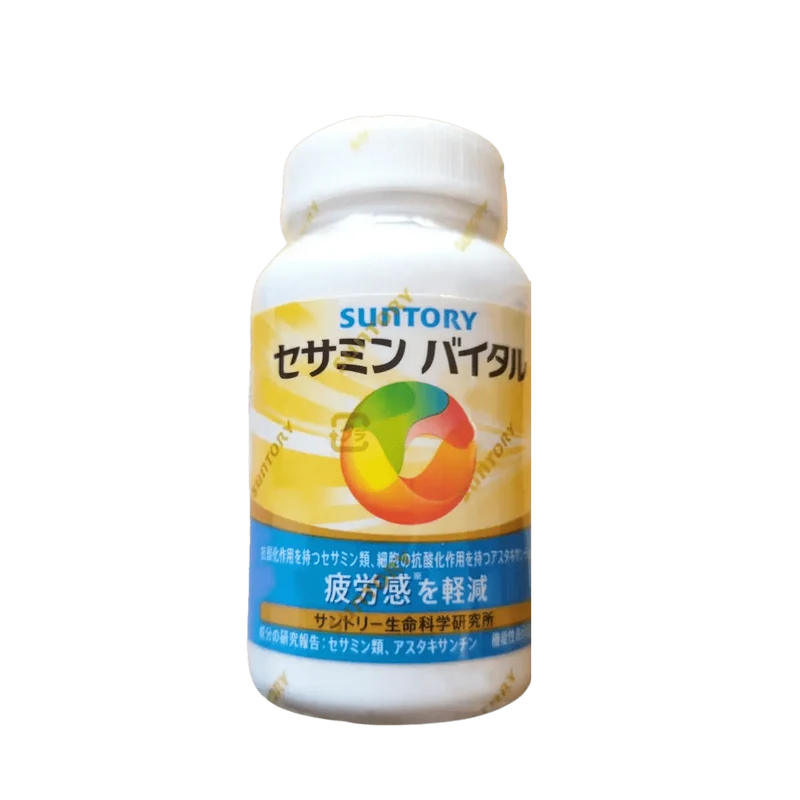 Suntory Sesamin Vital Functional Food Supplement bottle 180 Capsules 60 Days