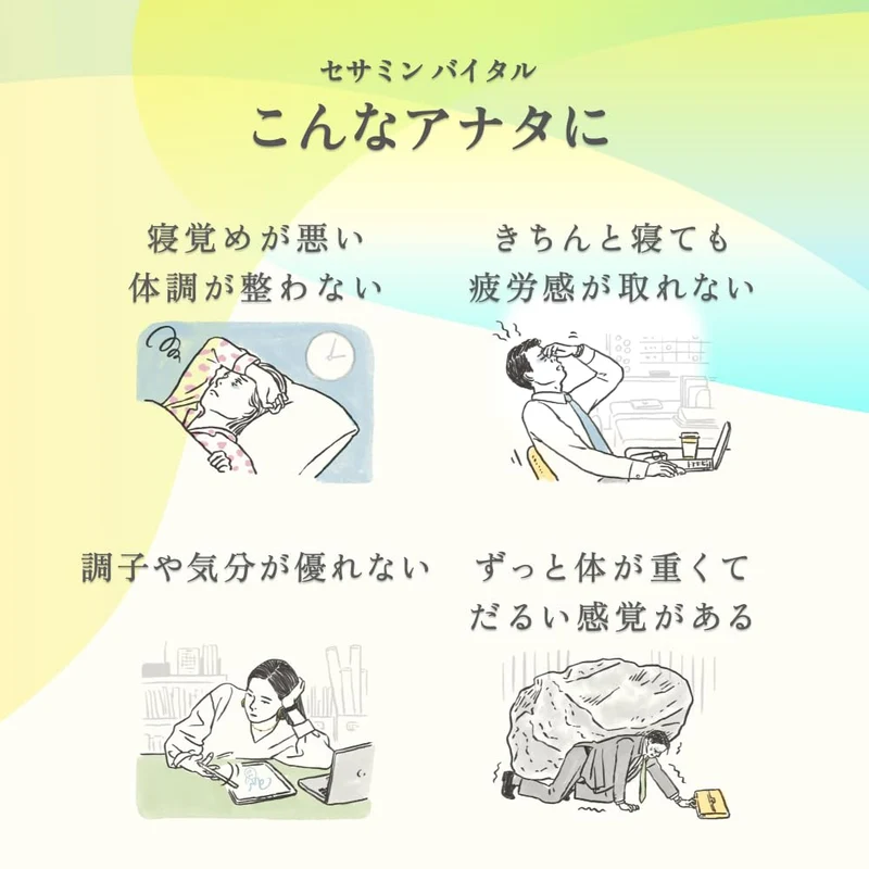 Suntory Sesamin Vital Functional Food Supplement