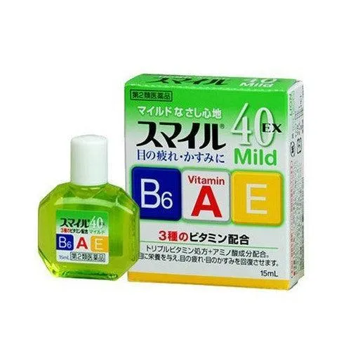 Smile 40EX mild 15ml - Japanese Eye Drop