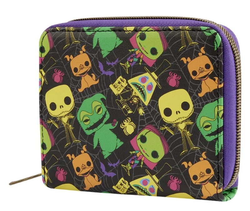 Loungefly Disney The Nightmare Before Christmas - Blacklight Wallet