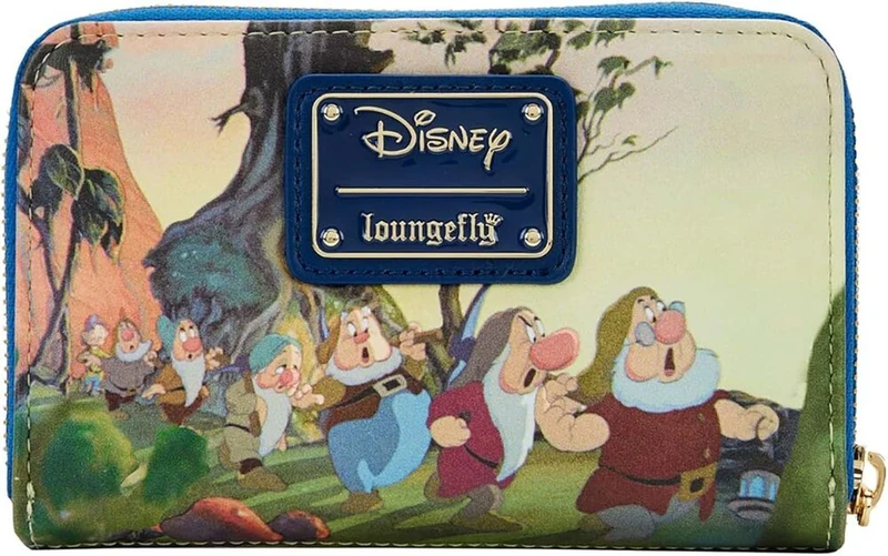 Loungefly Disney Snow White and the Seven Dwarfs - Scenes Zip Around Wallet