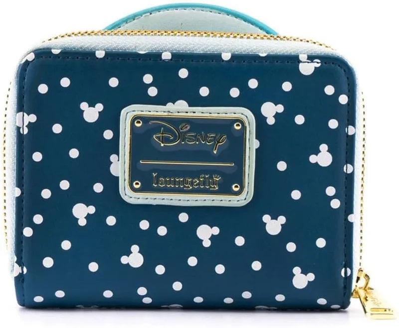 Loungefly Disney Mickey Mouse - Snowman Snow Globe Zip Around Wallet
