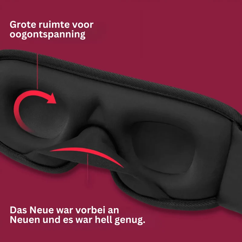 Maschera da Sonno Ergonomica - CloudDreamer