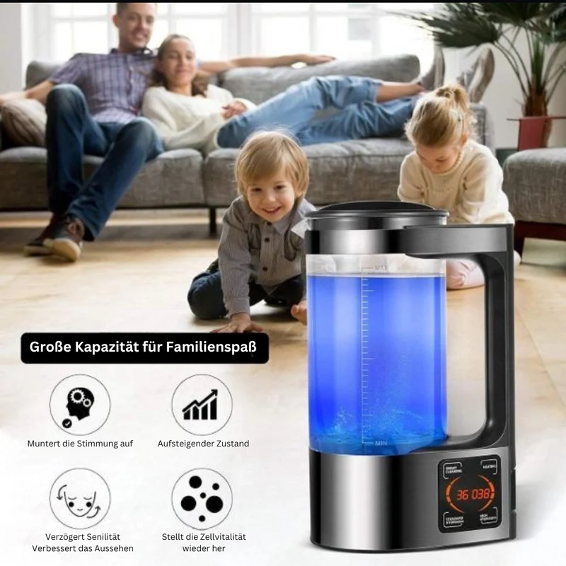 Purificatore d'Acqua Elettrico con Opzione Idrogeno e Alcalino - PureFlow