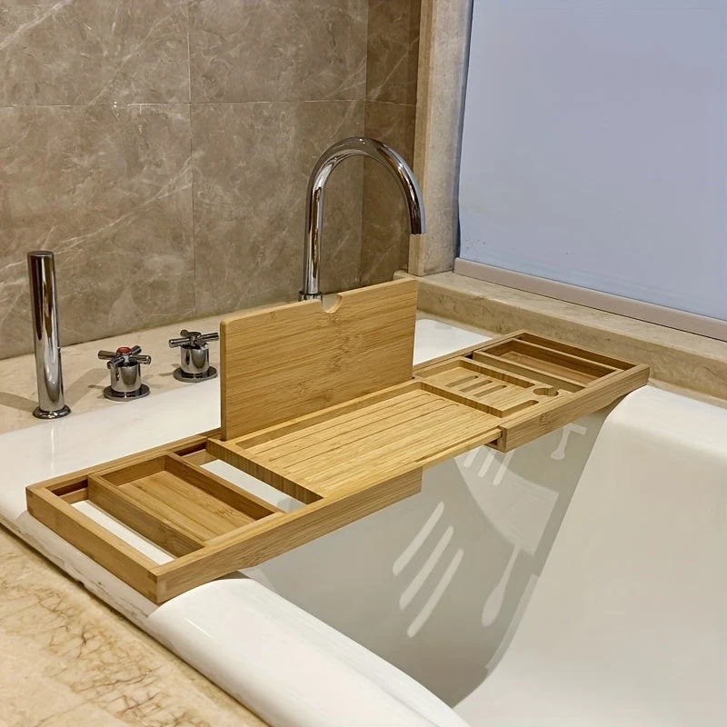 Vassoio da Bagno in Bambù di Lusso – ZenBath