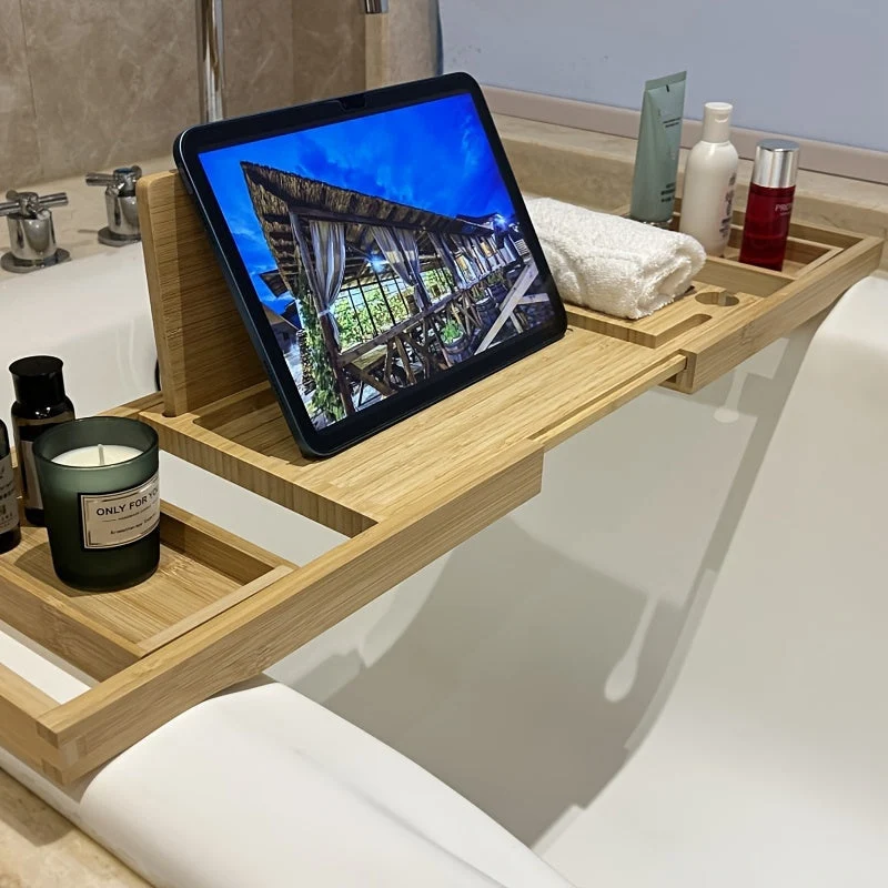 Vassoio da Bagno in Bambù di Lusso – ZenBath