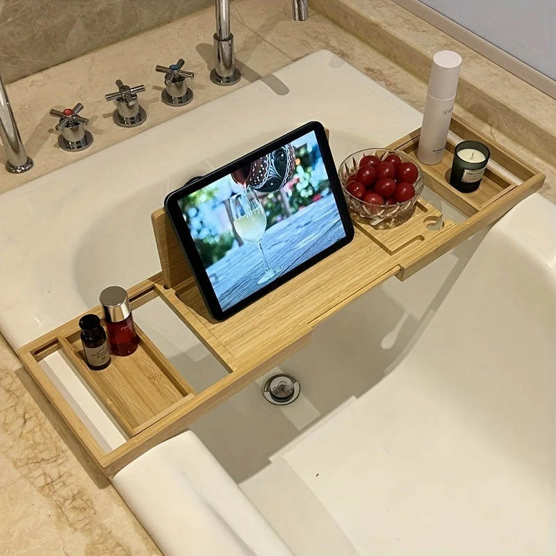 Vassoio da Bagno in Bambù di Lusso – ZenBath
