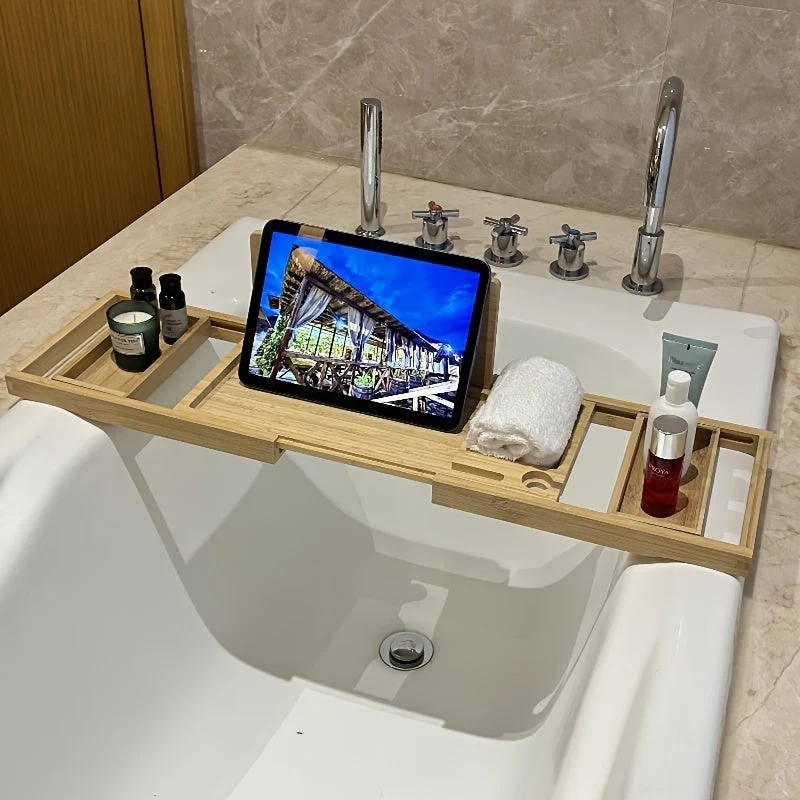 Vassoio da Bagno in Bambù di Lusso – ZenBath