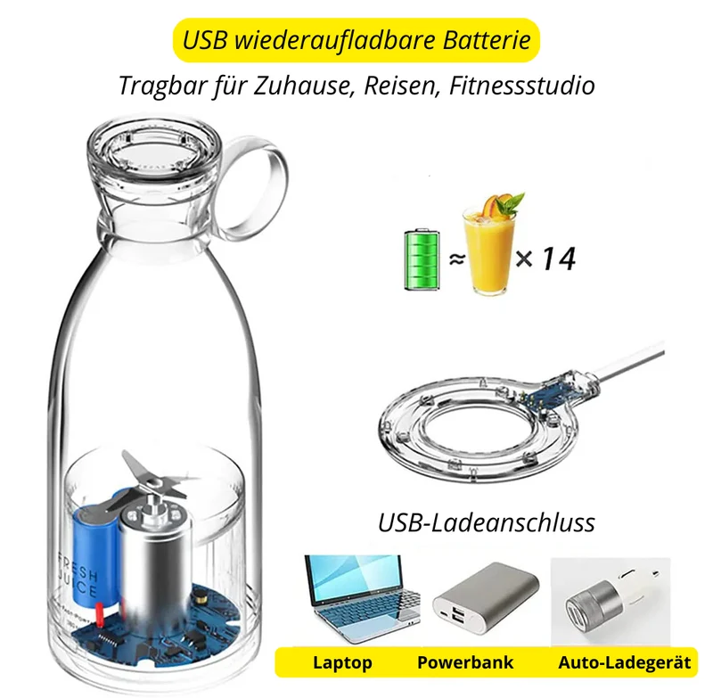 Frullatore Portatile per Ogni Occasione - SmoothEase