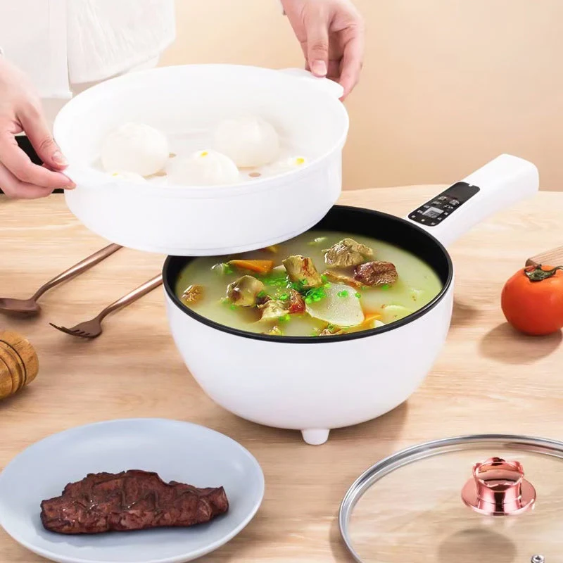 Padella Elettrica Multifunzionale con Vaporizzatore – CookEase