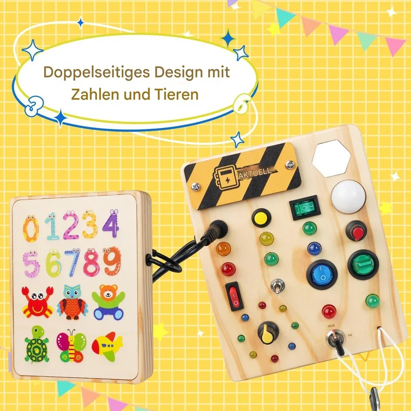 Tavola Montessori Interattiva per Bambini - BrightStart