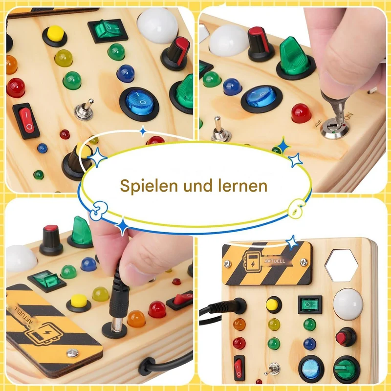 Tavola Montessori Interattiva per Bambini - BrightStart