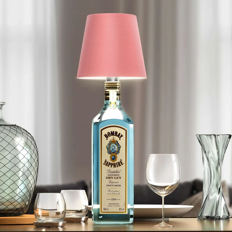 Lampada a LED Ricaricabile per Bottiglie – LumoBottle