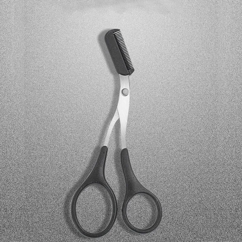 Forbici per sopracciglia con pettine – TrimLuxe