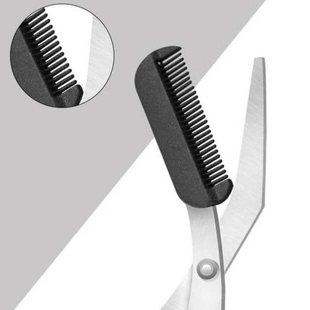 Forbici per sopracciglia con pettine – TrimLuxe