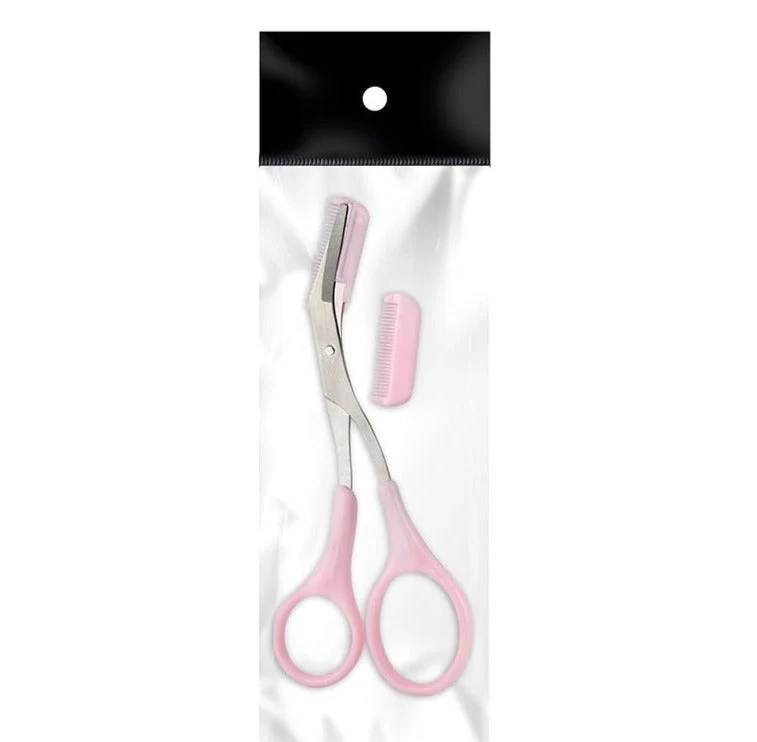 Forbici per sopracciglia con pettine – TrimLuxe