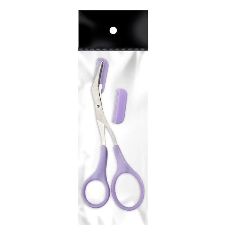 Forbici per sopracciglia con pettine – TrimLuxe