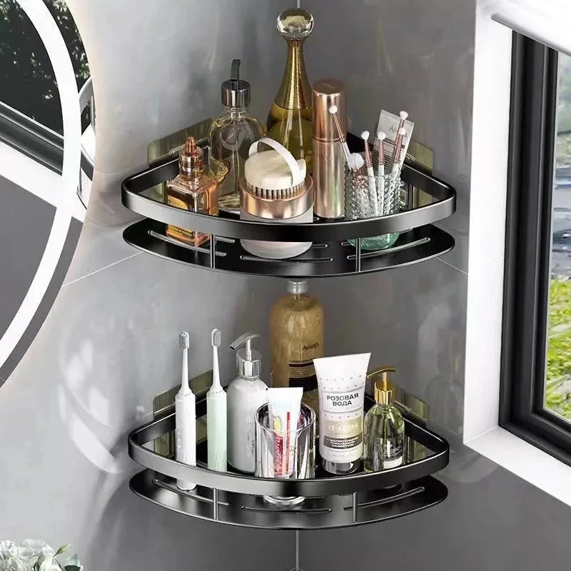 Mensola da Parete in Alluminio per Angoli Bagno - Cornerix