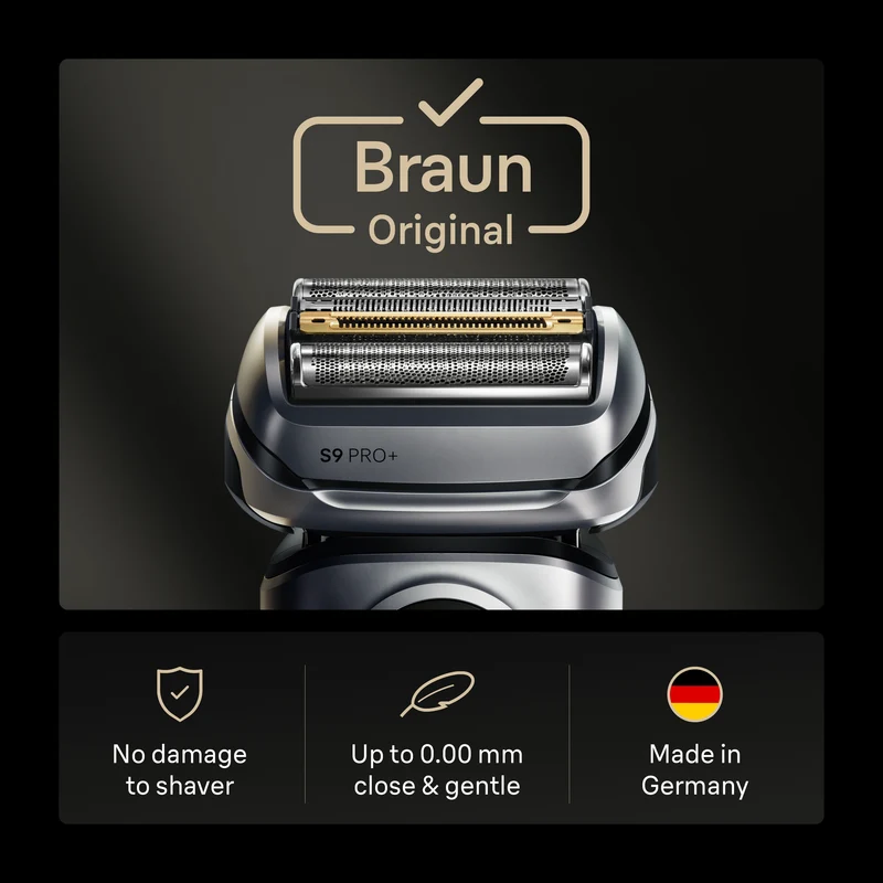 Grille et lames de remplacement, Braun Series 9 Pro +