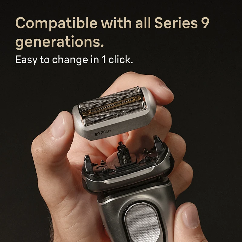 Grille et lames de remplacement, Braun Series 9 Pro +