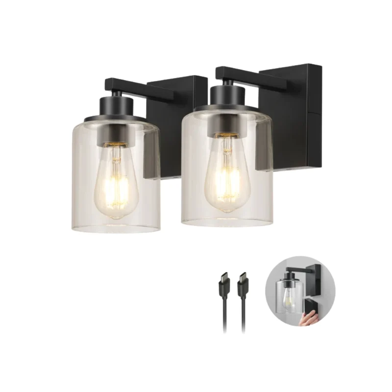 GLOBE - Paquet de 2 Appliques Rechargeables *Boite Ouverte*