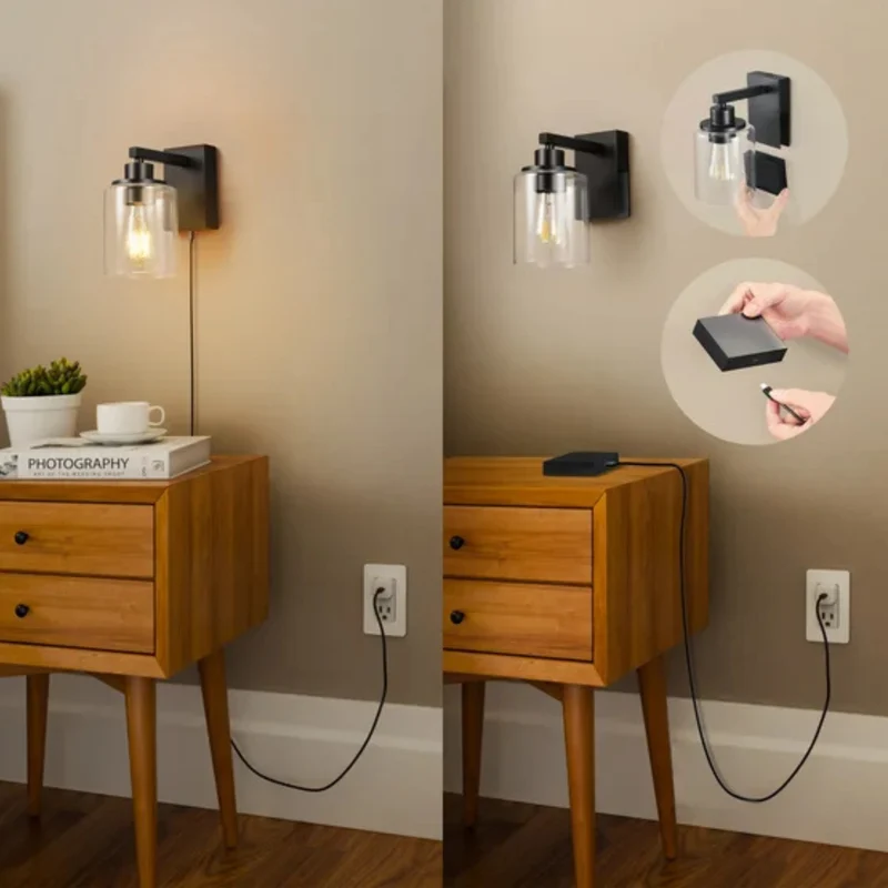 GLOBE - Paquet de 2 Appliques Rechargeables *Boite Ouverte*