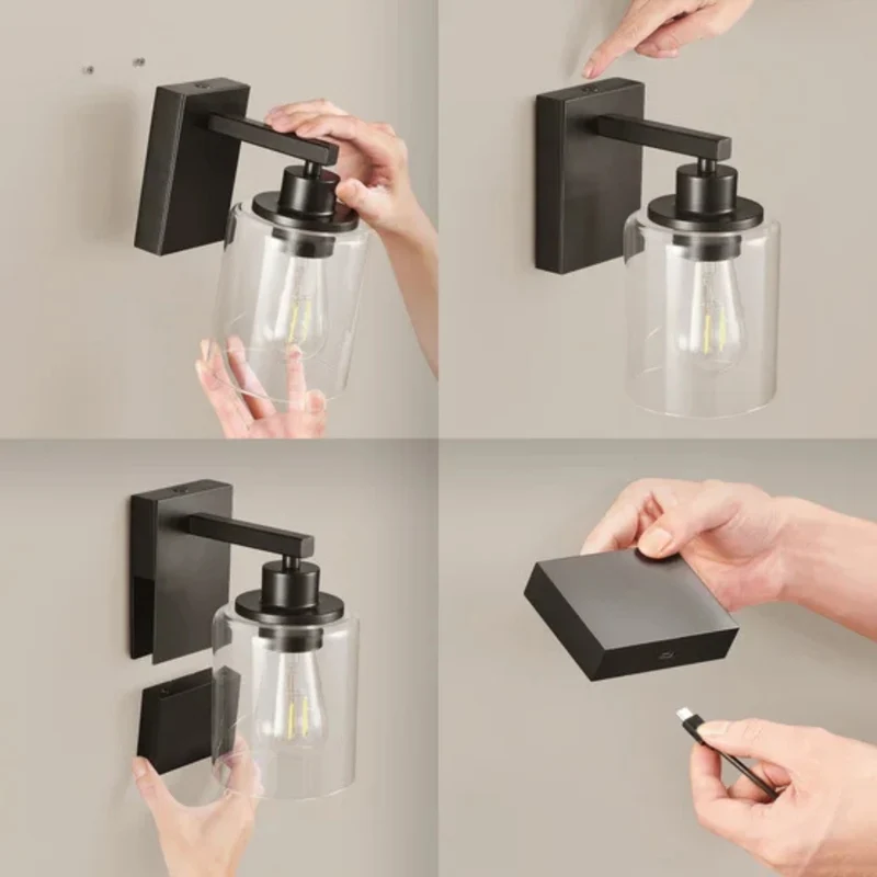 GLOBE - Paquet de 2 Appliques Rechargeables *Boite Ouverte*