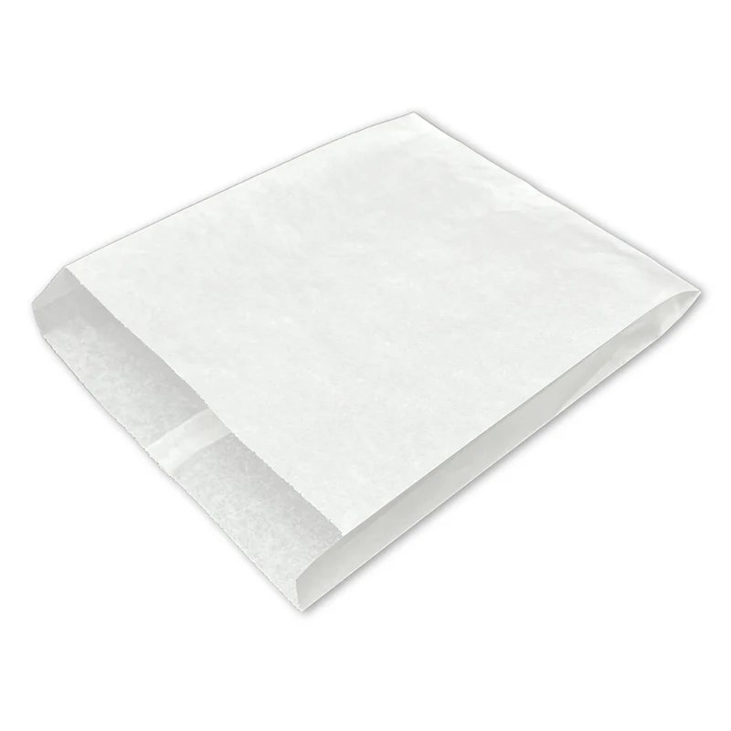 CHEF ELITE - Paquet de 1000 Sacs en Papier Anti-Graisse Blancs pour Sandwichs